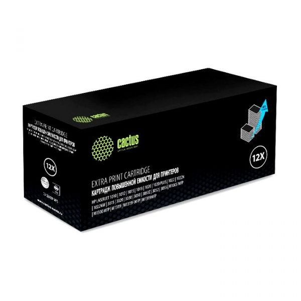 Картридж для принтера и МФУ Cactus CS-Q2612X-MPSXL черный