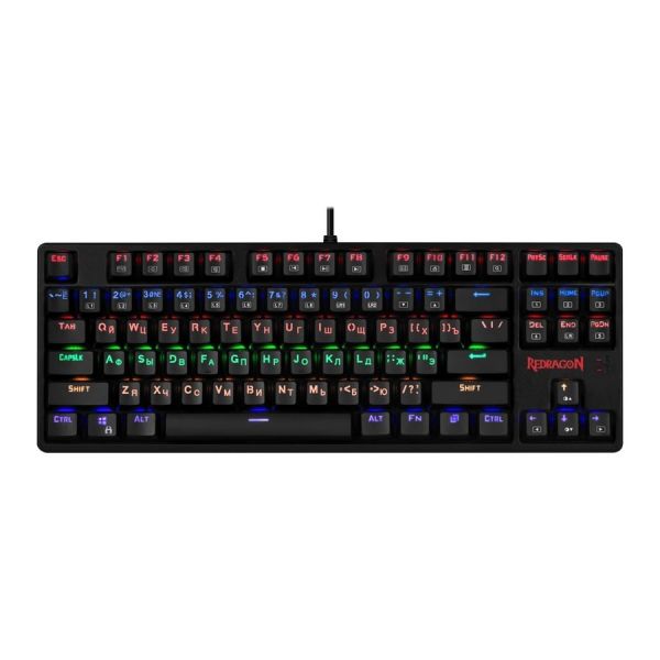 Клавиатура проводная Redragon Daksa USB черный