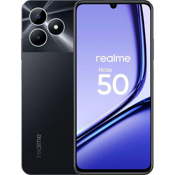 Мобильный телефон Realme Note 50 2024 Android 3/64 Гб черный 631011003028/3935